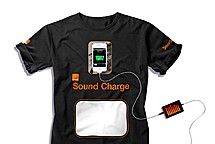 Хлопковая футболка зарядит телефон