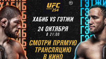 ПРЯМАЯ ТРАНСЛЯЦИЯ ТУРНИРА UFC 254